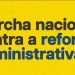 Cidadão, defenda o que é seu: participe da Marcha Nacional contra a Reforma Administrativa