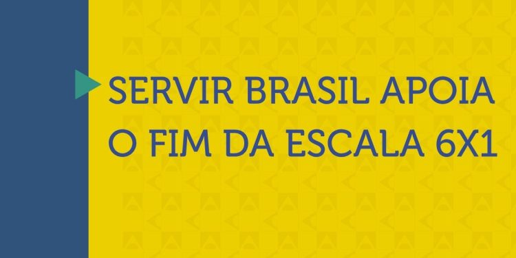Quem move o Brasil é o trabalhador: Servir Brasil apoia o fim da escala 6×1